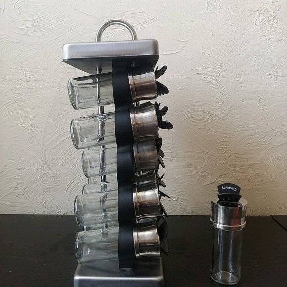 Countertop spice rack with 20 jars - Picture 3 of 7